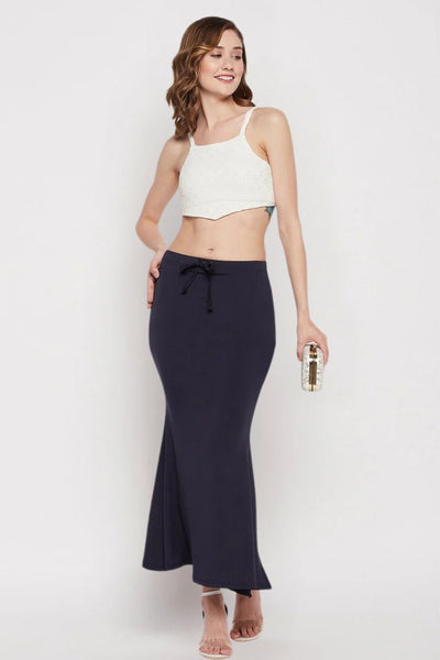 Dark Grey Petticoat Saree Shapewear Inskirt