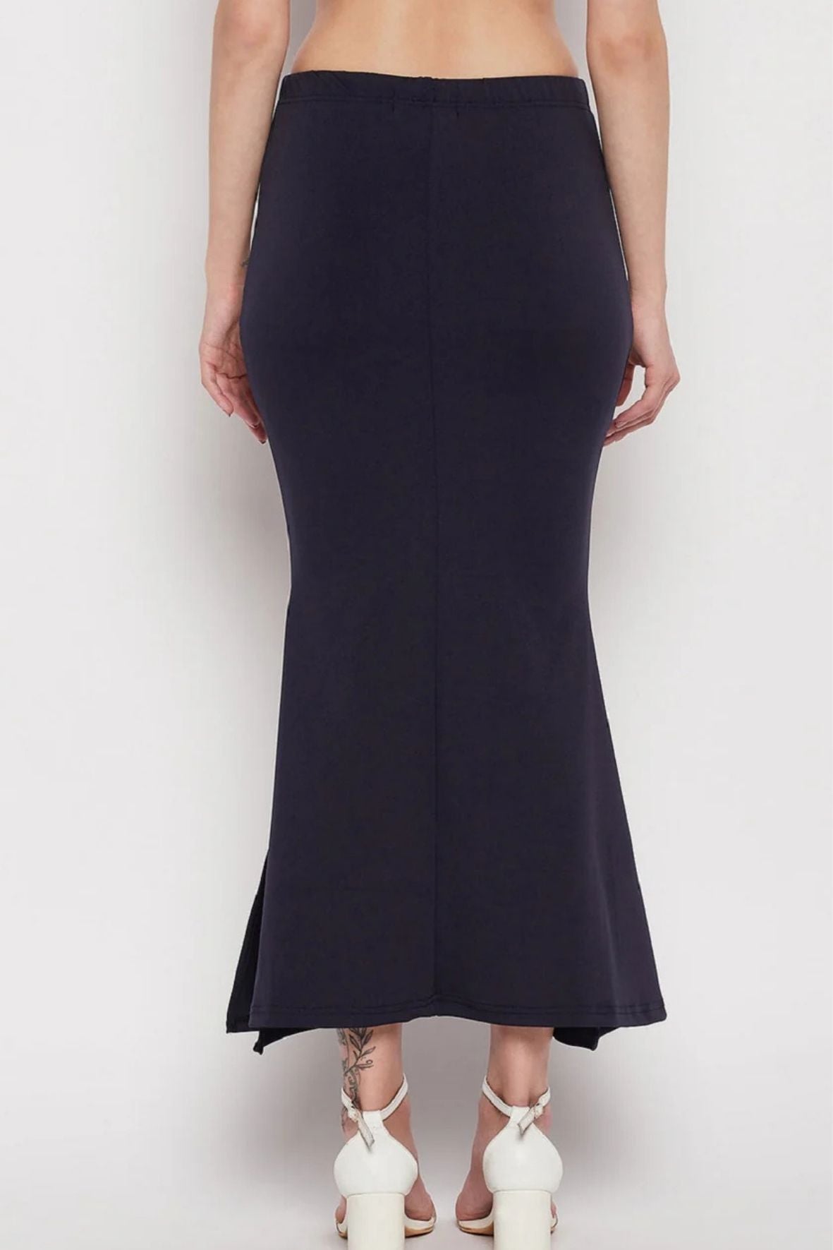 Dark Grey Petticoat Saree Shapewear Inskirt