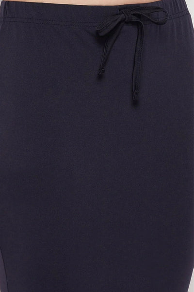 Dark Grey Petticoat Saree Shapewear Inskirt