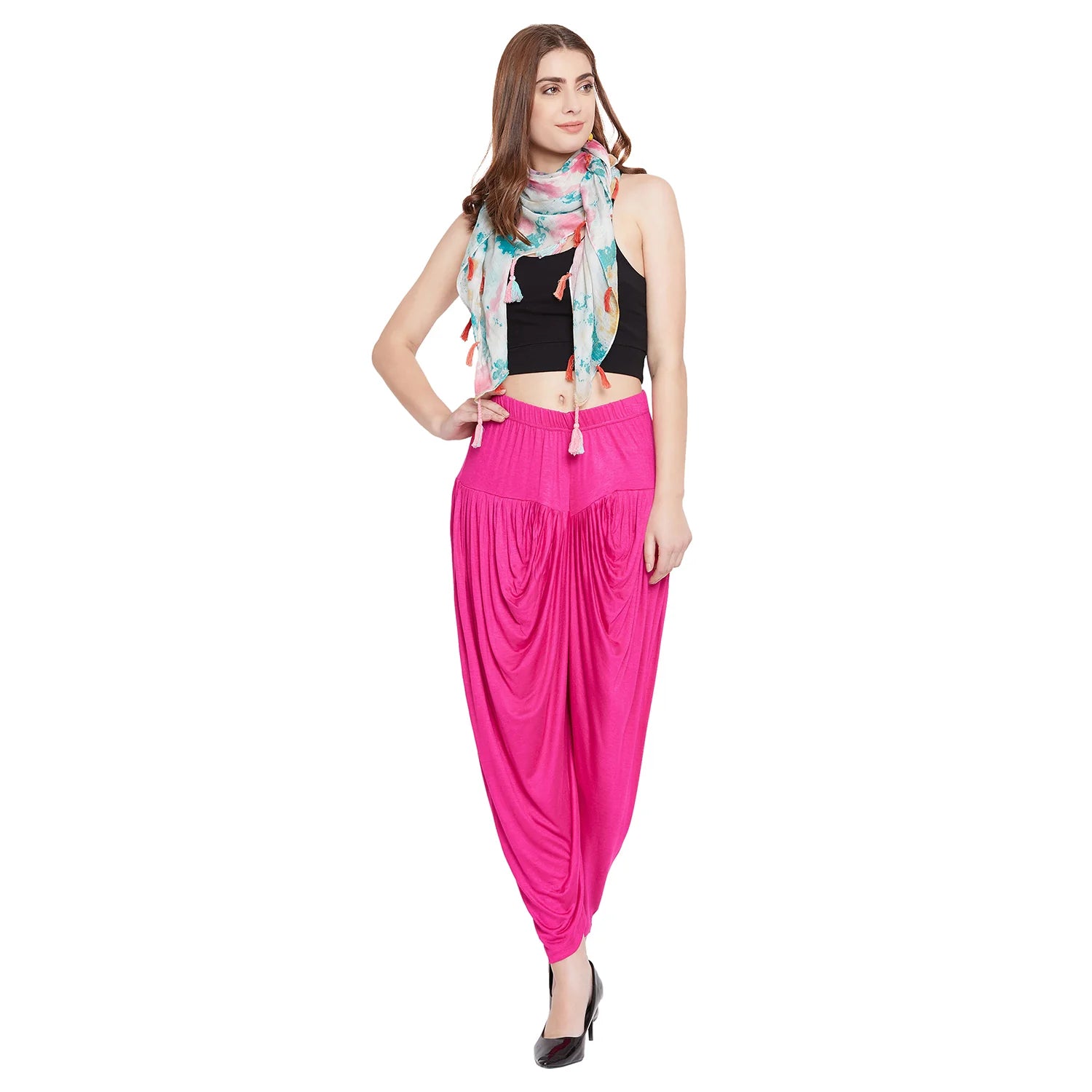 White Viscose Plain Dhoti