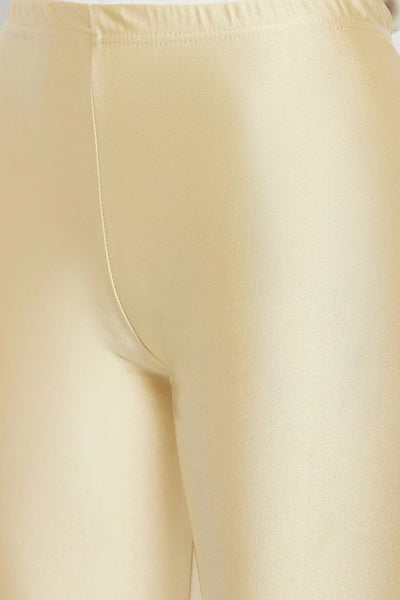 Fawn Metallic Leggings - Ankle Length