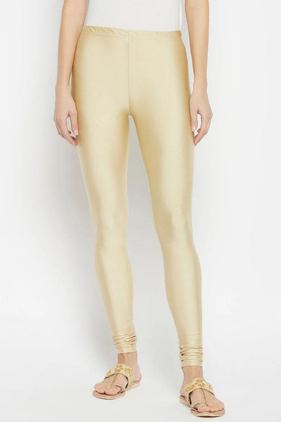 Fawn Metallic Leggings - Ankle Length