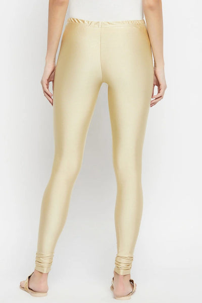 Fawn Metallic Leggings - Ankle Length
