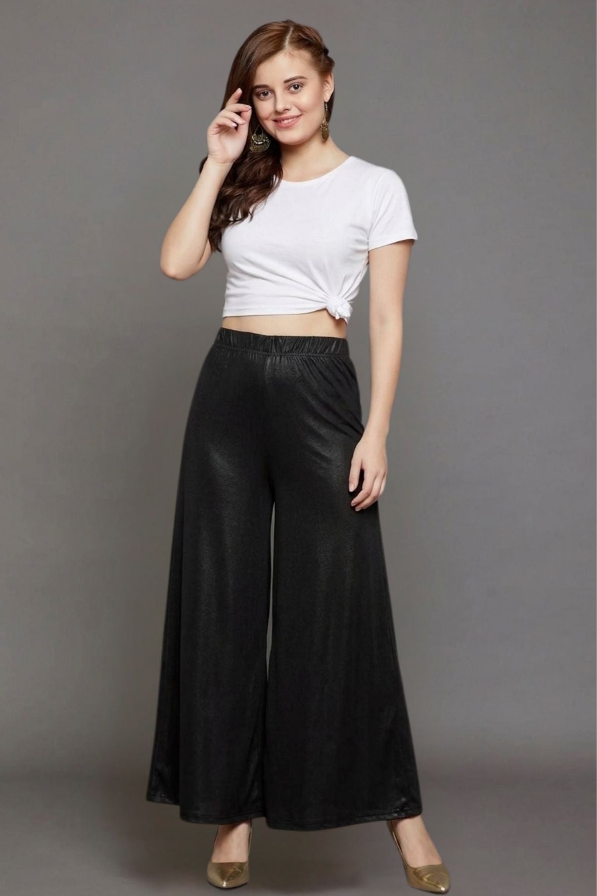 Medium Gold Shimmer Palazzo