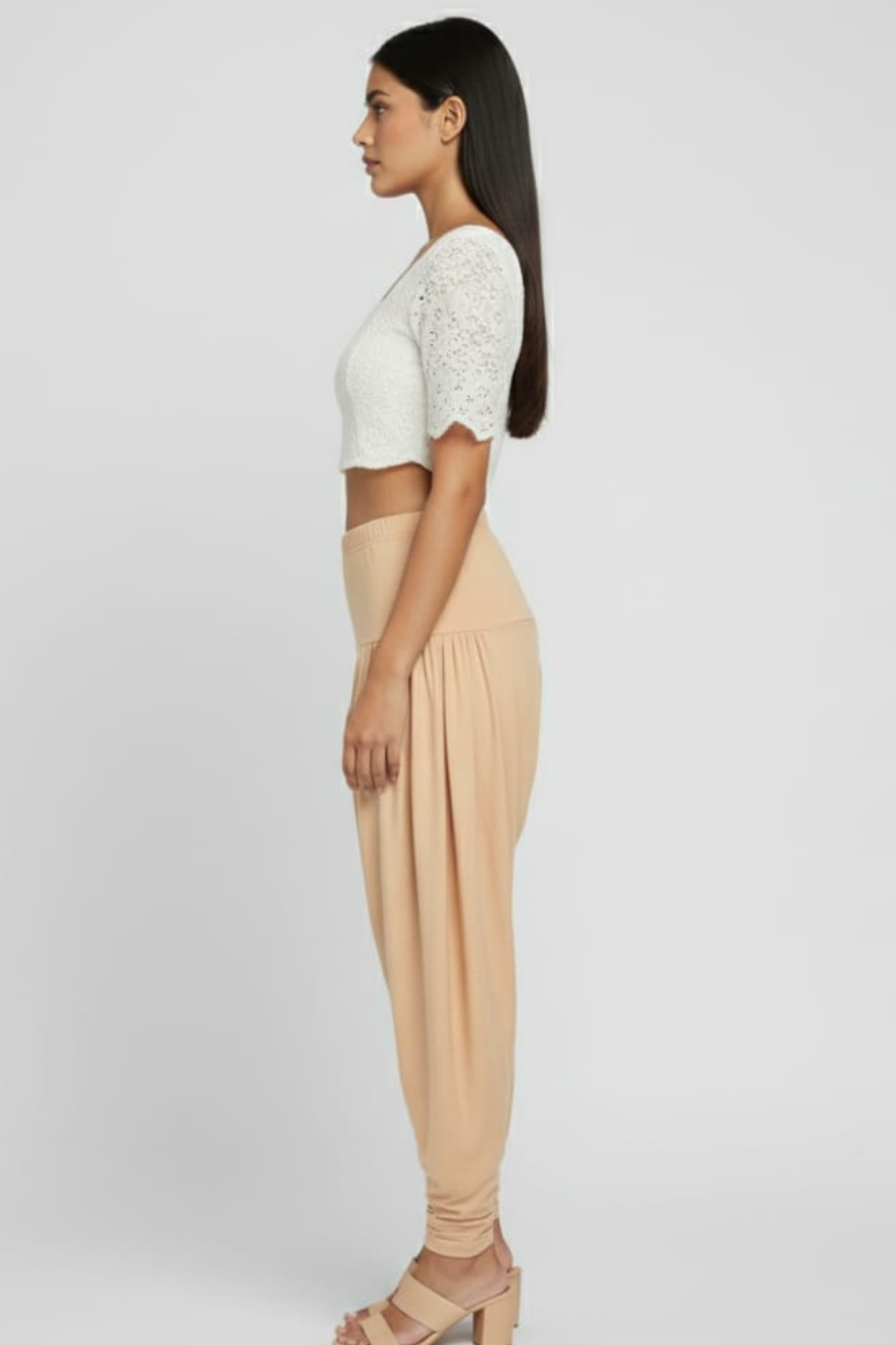 Skin Viscose Plain Dhoti