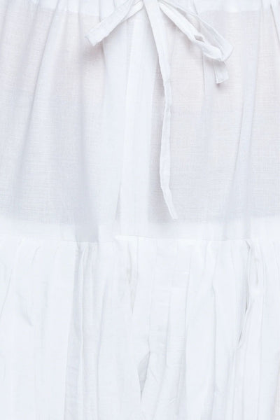 Pure White Plain  Cotton Patiala with Dupatta