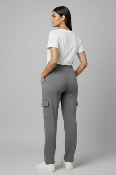 Women’s Grey Cargo Pants