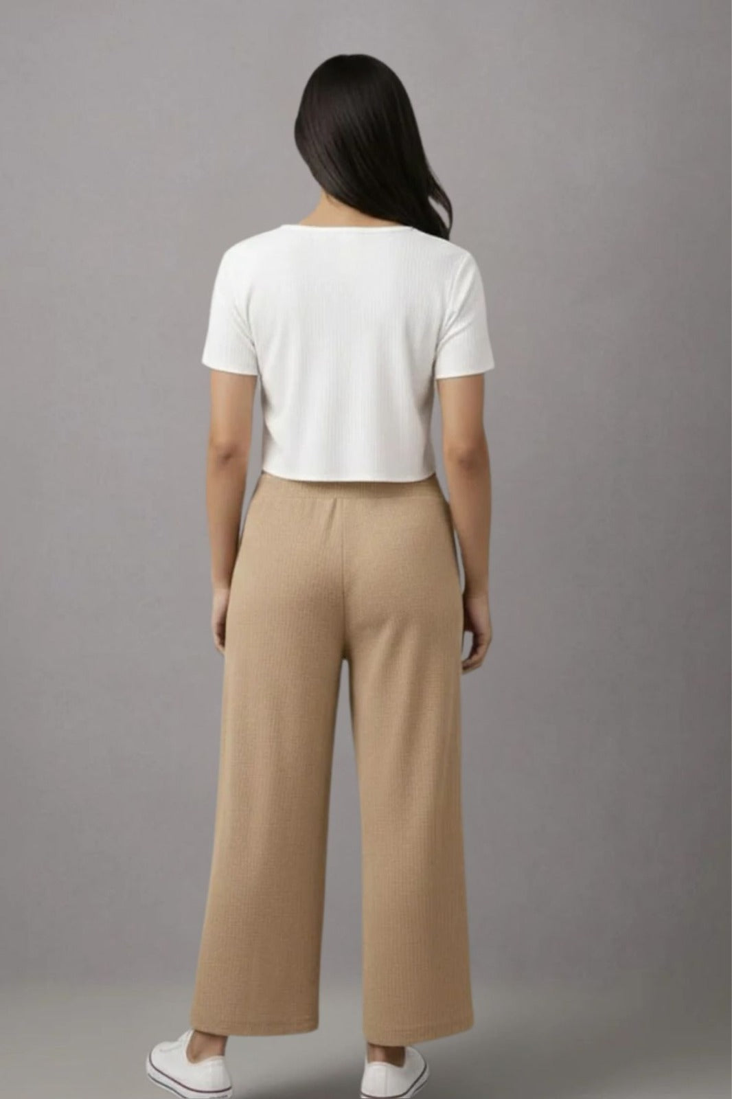 Skin Zara Rib Palazzo