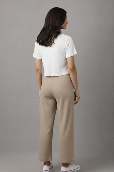 Fawn Zara Rib Palazzo