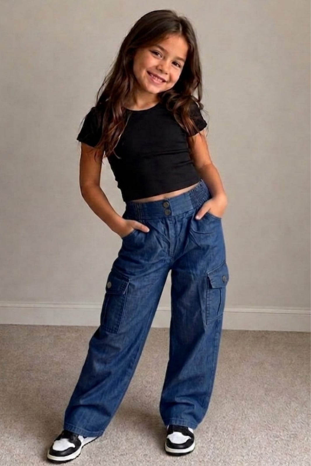 Girls Denimx Denim cargo