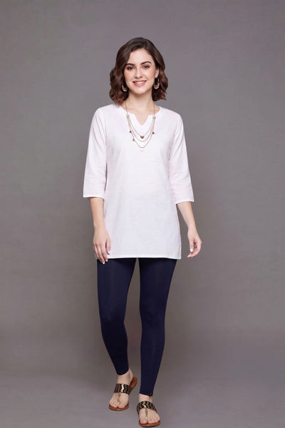 Navy Blue Viscose Chudidar Leggings