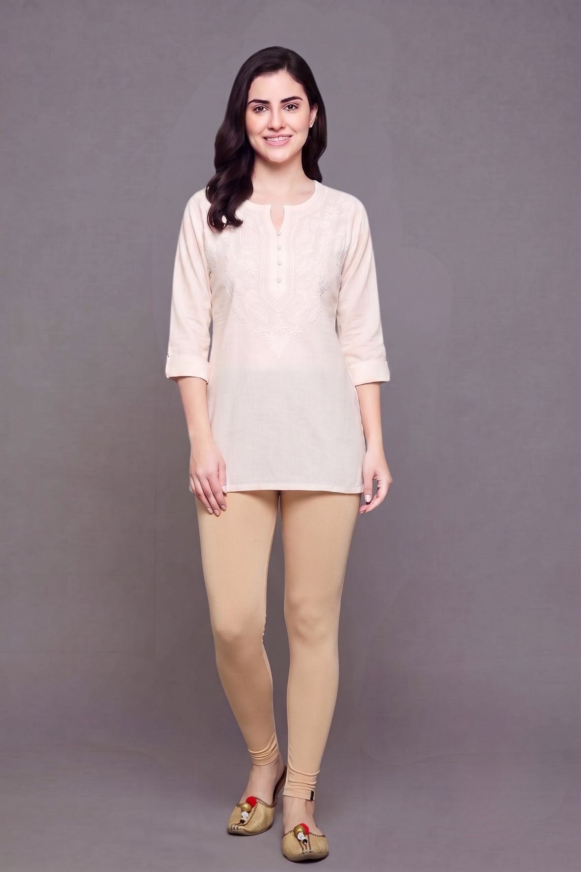 Skin Viscose Ankle Legging