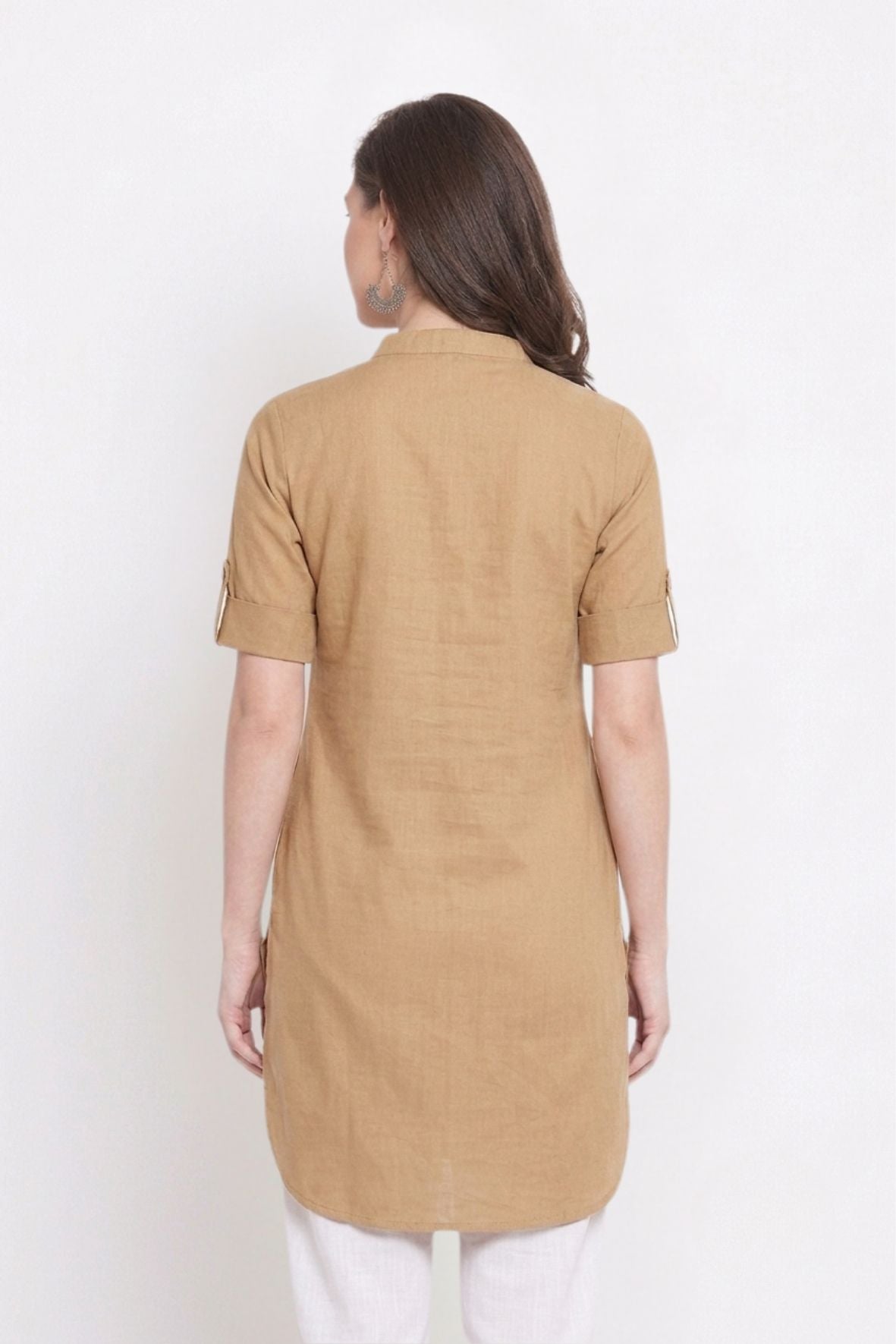 Skin Solid Color Kurti