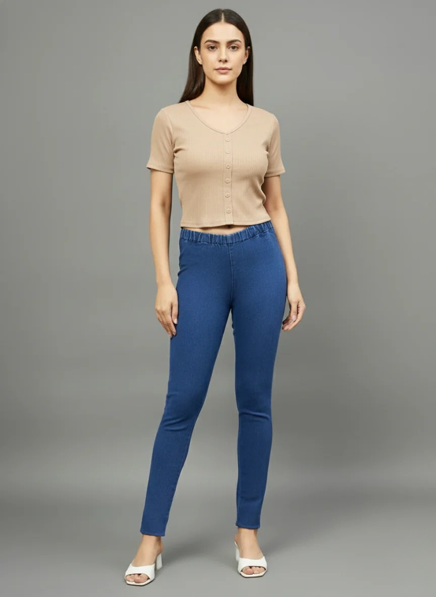 Cream Women’s Croptop