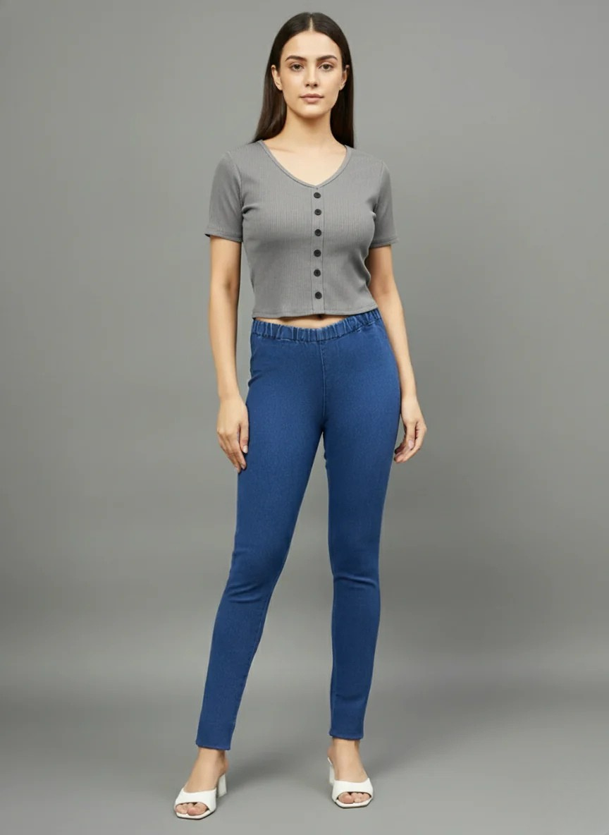 Grey  Women’s Croptop