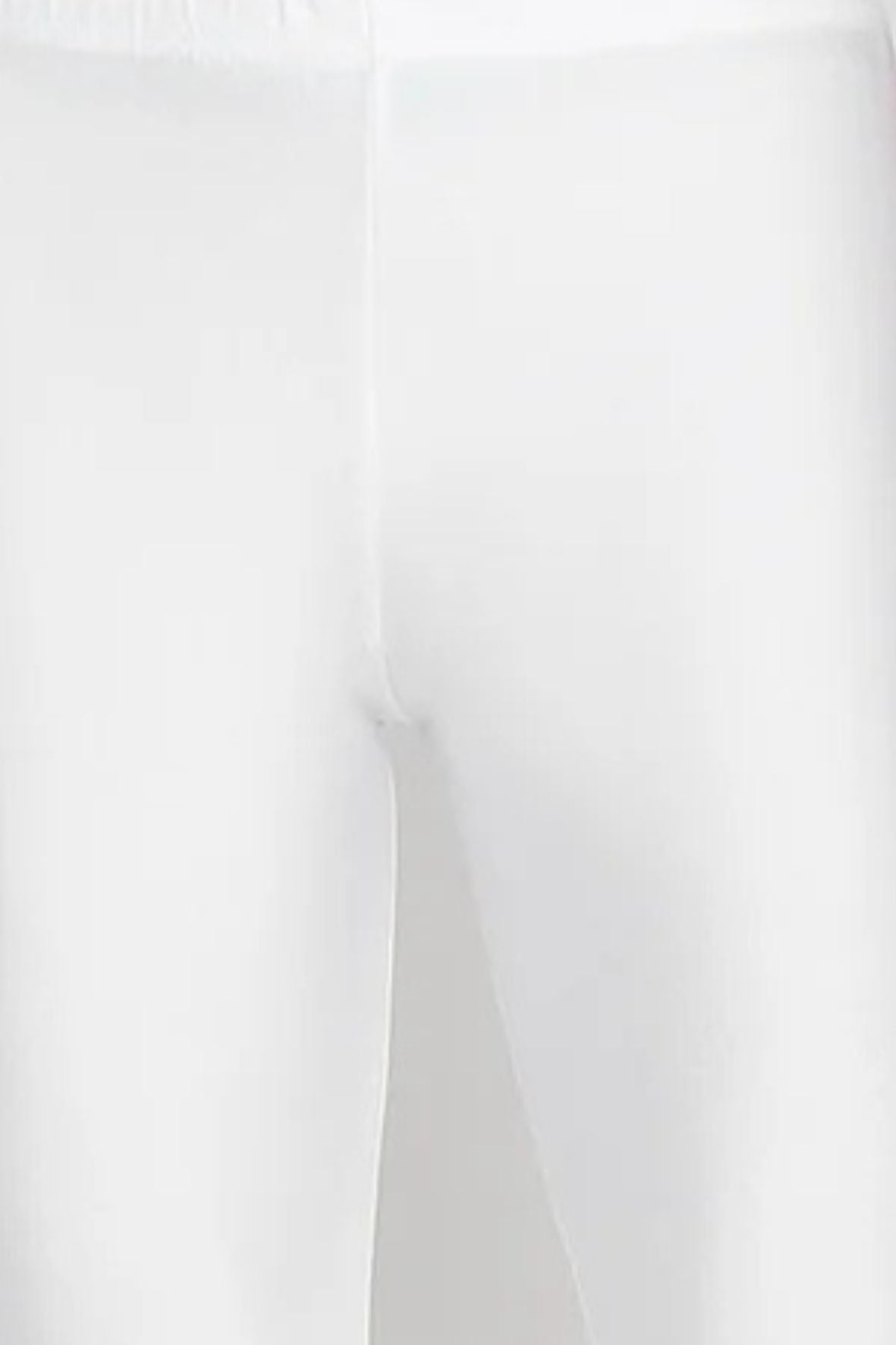 White Metallic Leggings - Chudi Length