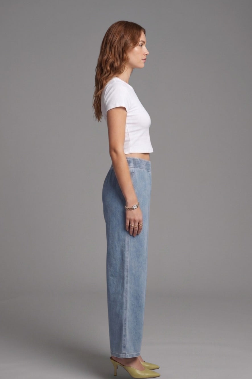 Ice Denim Palazzo