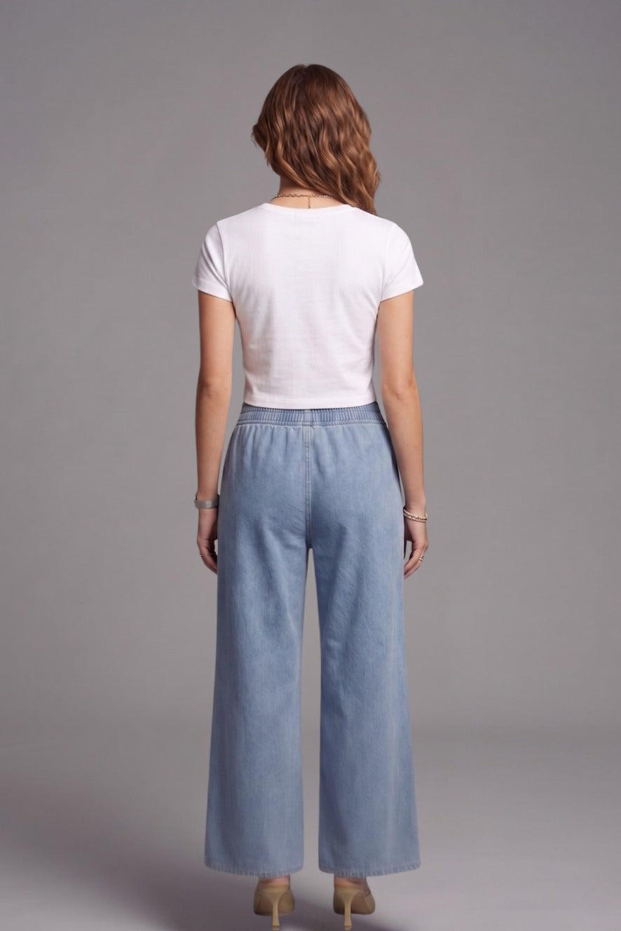Ice Denim Palazzo