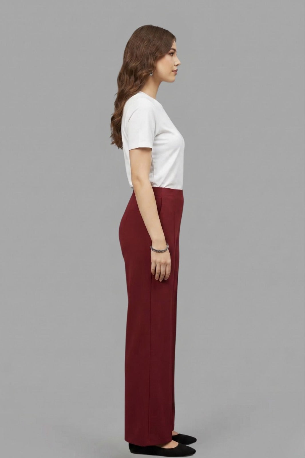 Maroon Women’s Trousers