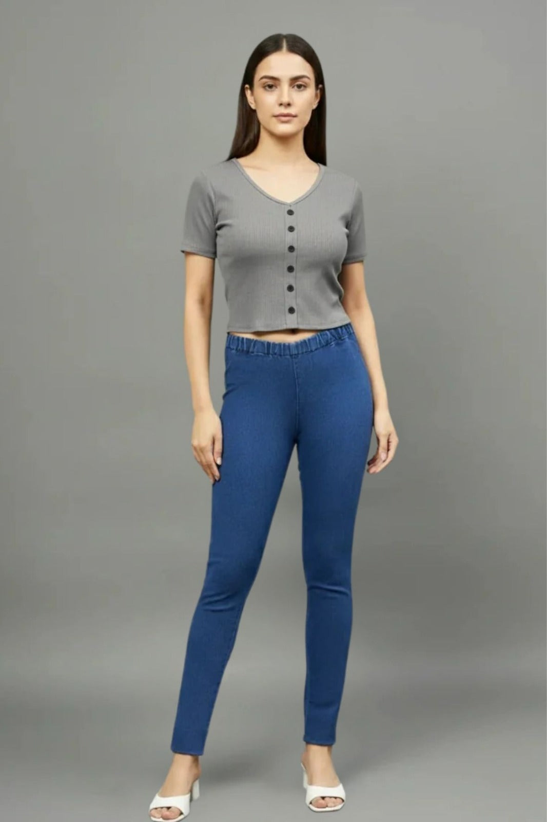 Cream Women’s Croptop