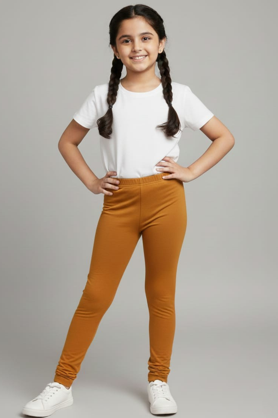 Gold Colour Leggings