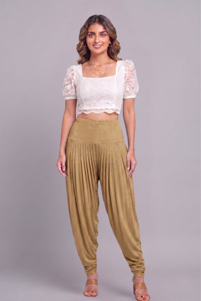 Black Viscose Plain Dhoti