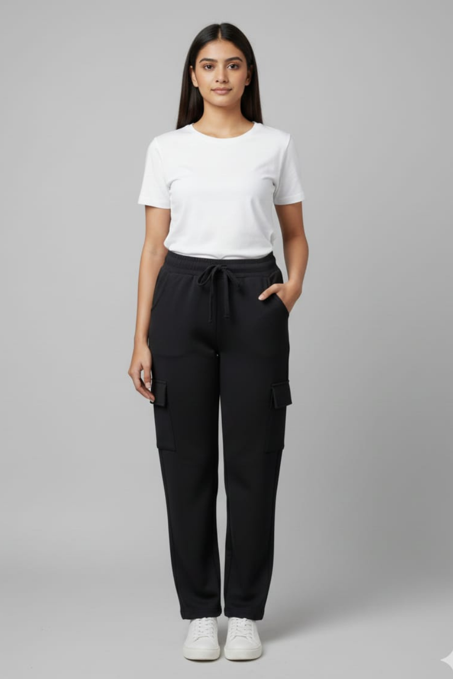 Women’s Black Cargo Pants