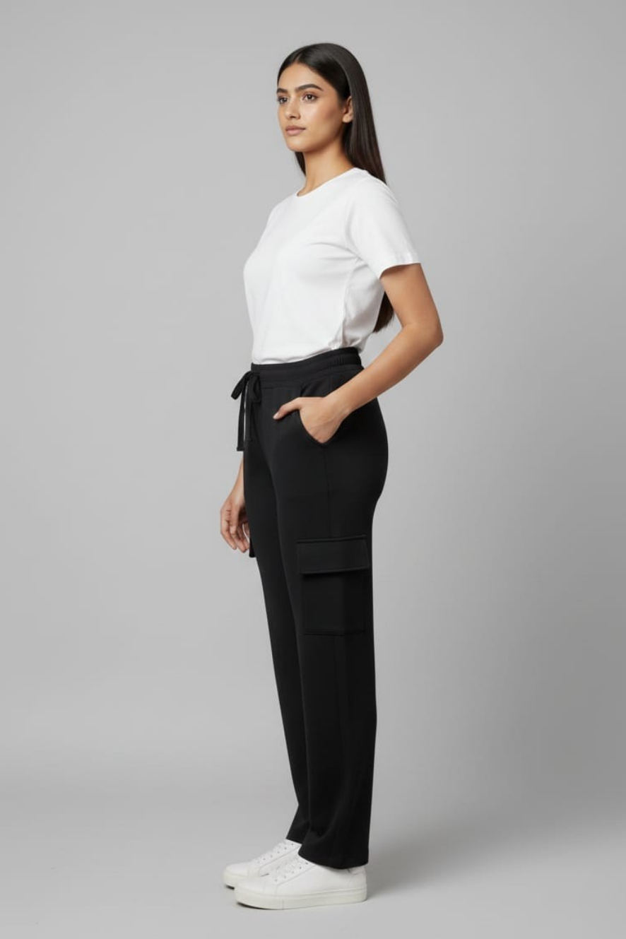Women’s Black Cargo Pants