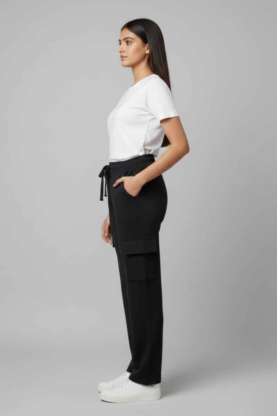 Women’s Black Cargo Pants