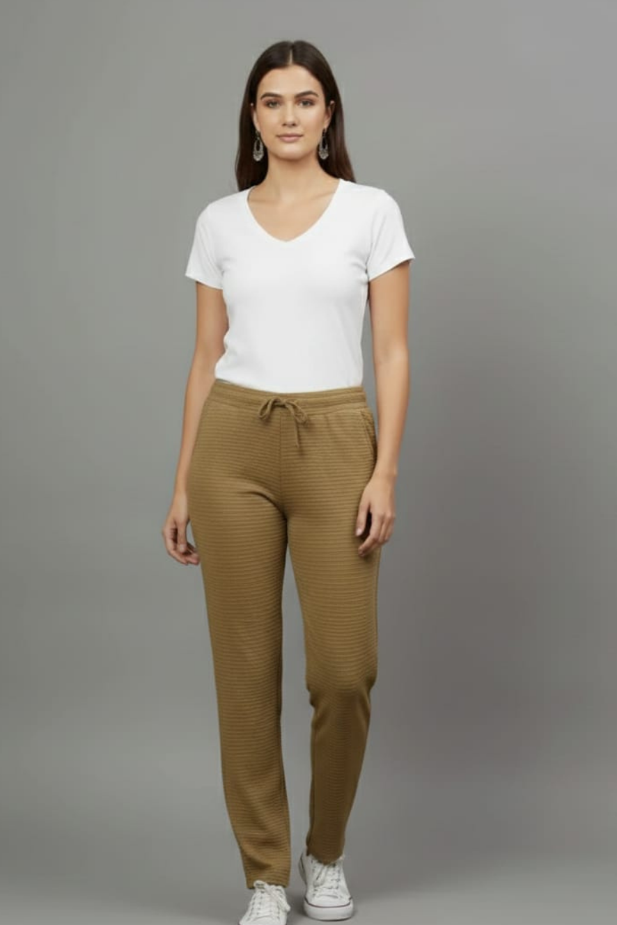 Brown fukuro pants for women – The Pajama Factory