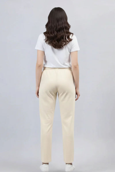 Cream Joggers