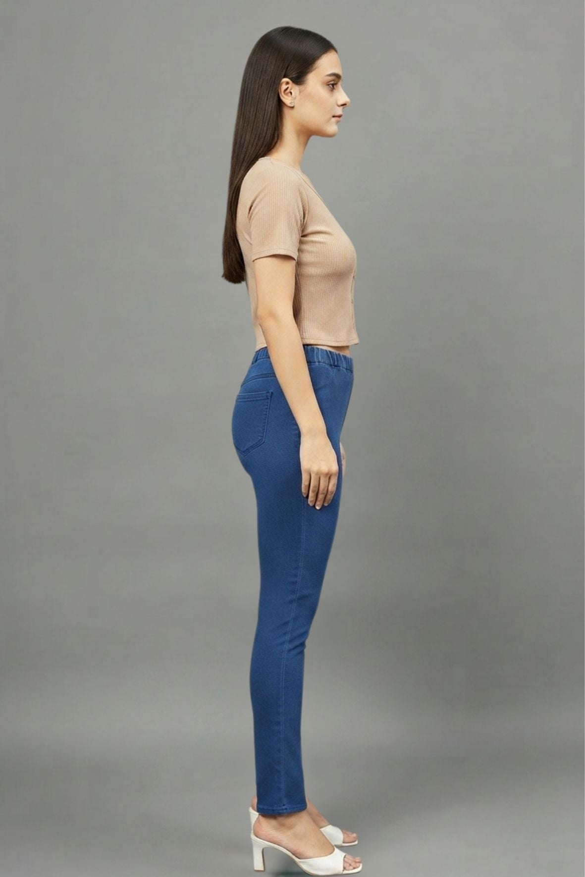 Cream Women’s Croptop