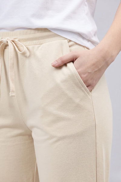 Cream Joggers