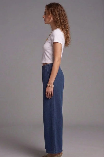 Denimx denim palazzo for women, image 4