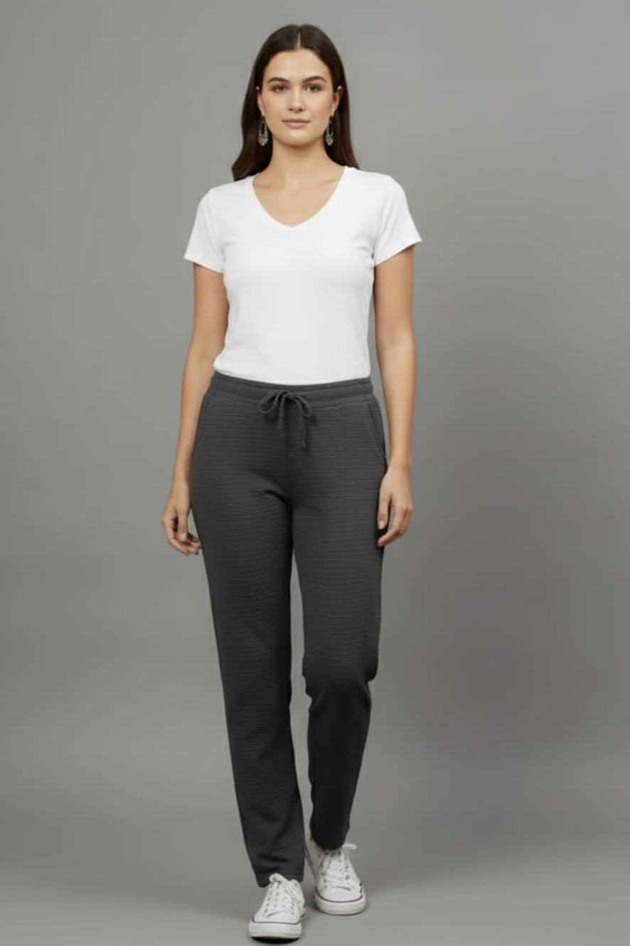 Dark Grey Women’s Fukuro Pants Gray