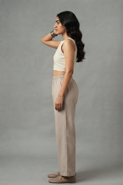 Fawn Muslin Palazzo