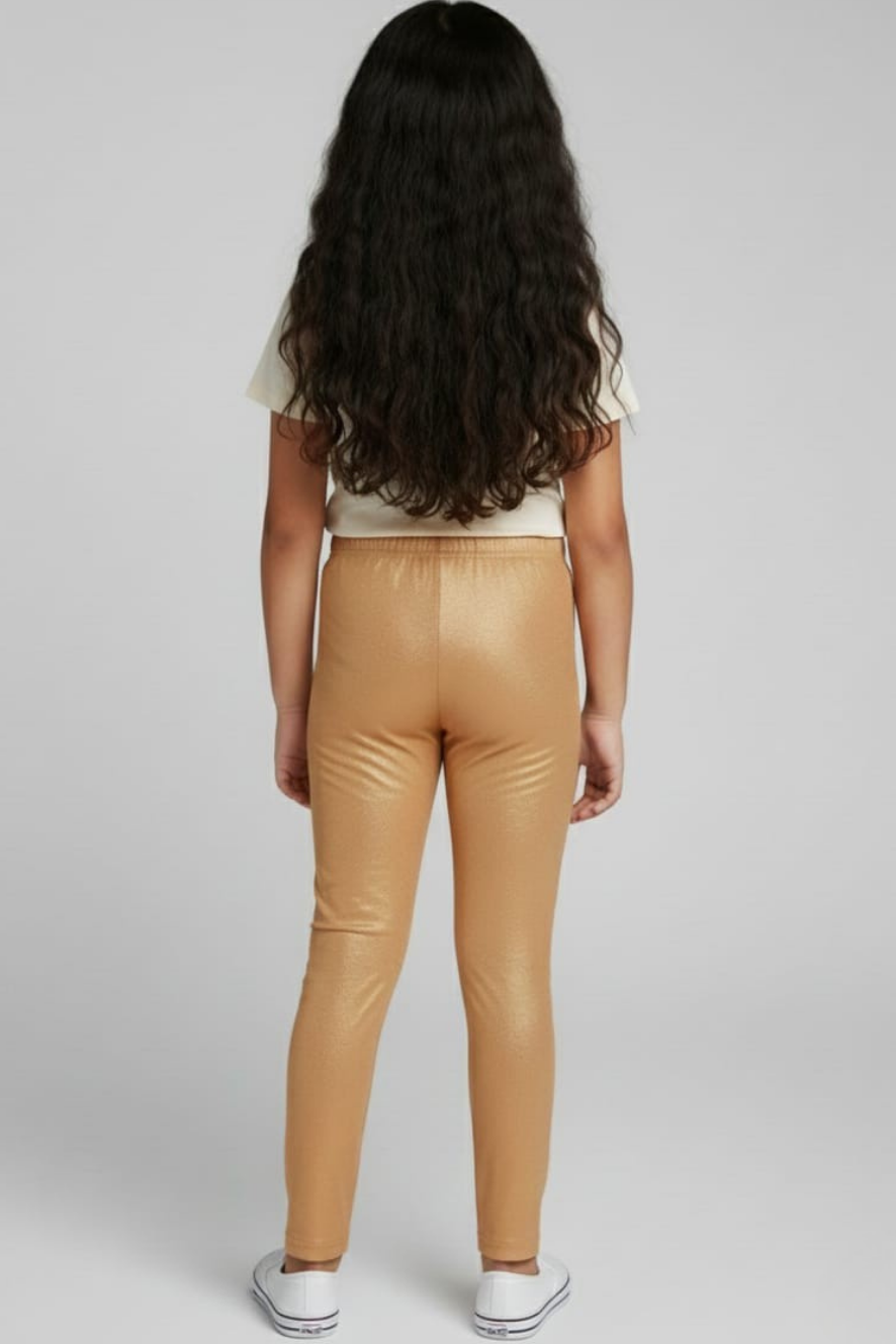 Gold Shimmer Leggings