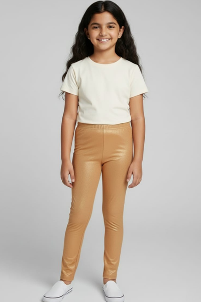 Gold Shimmer Leggings