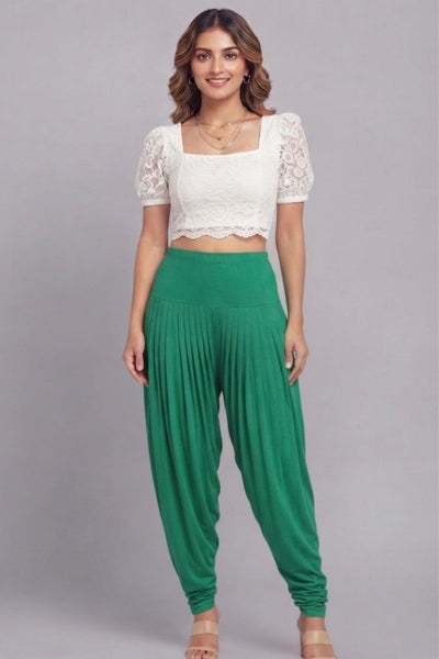 Black Viscose Plain Dhoti