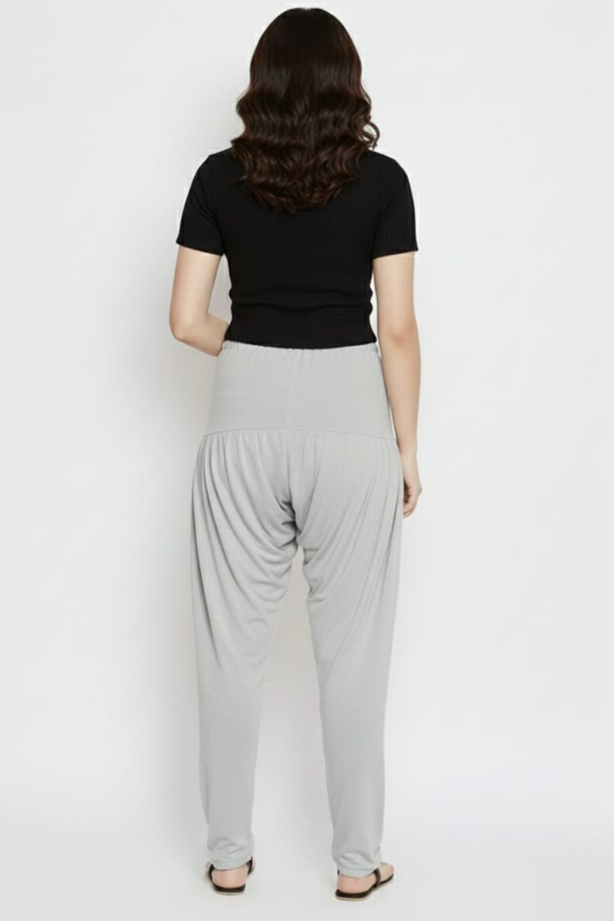 Grey Plain Viscose Patiala