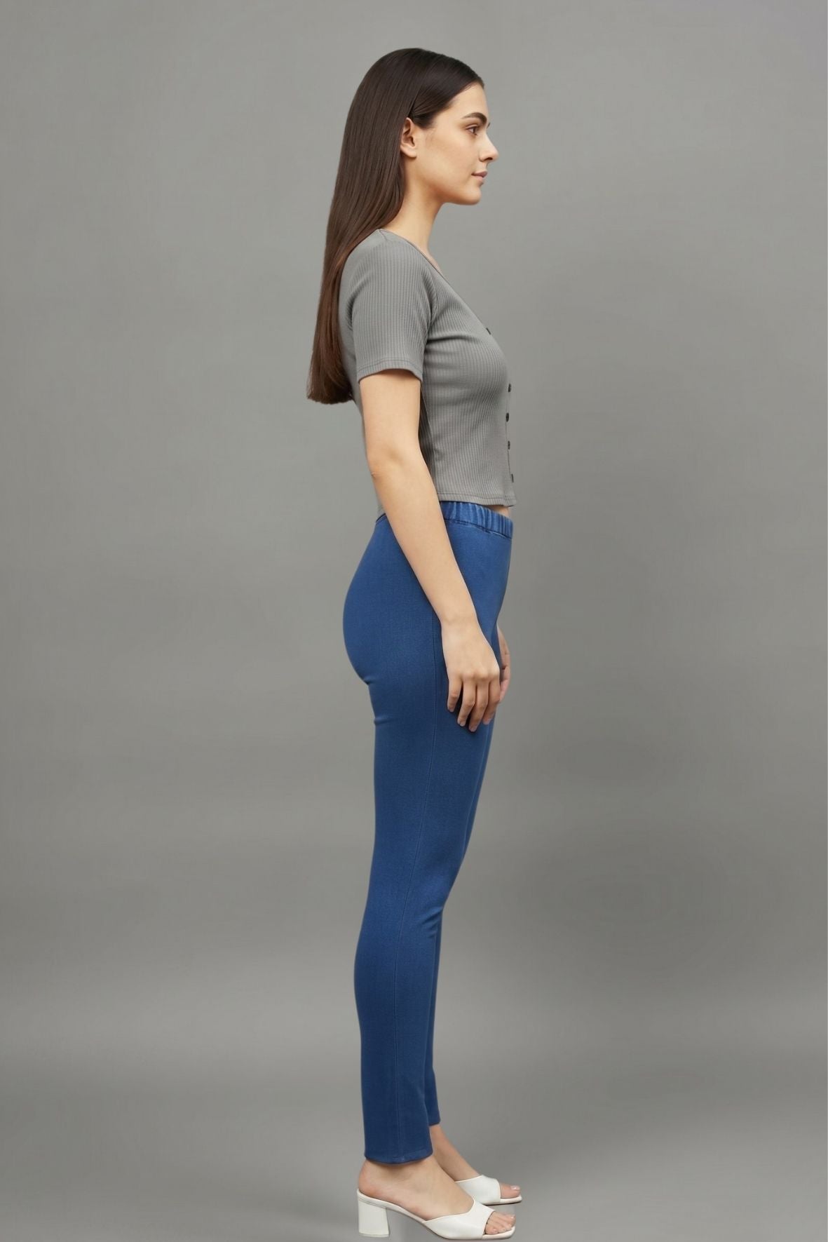 Grey  Women’s Croptop