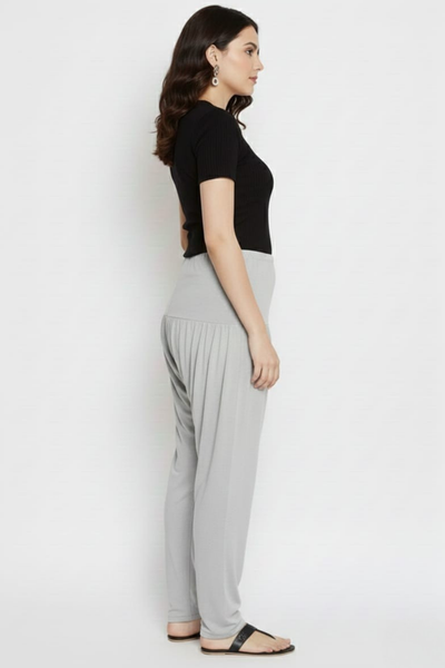 Grey Plain Viscose Patiala