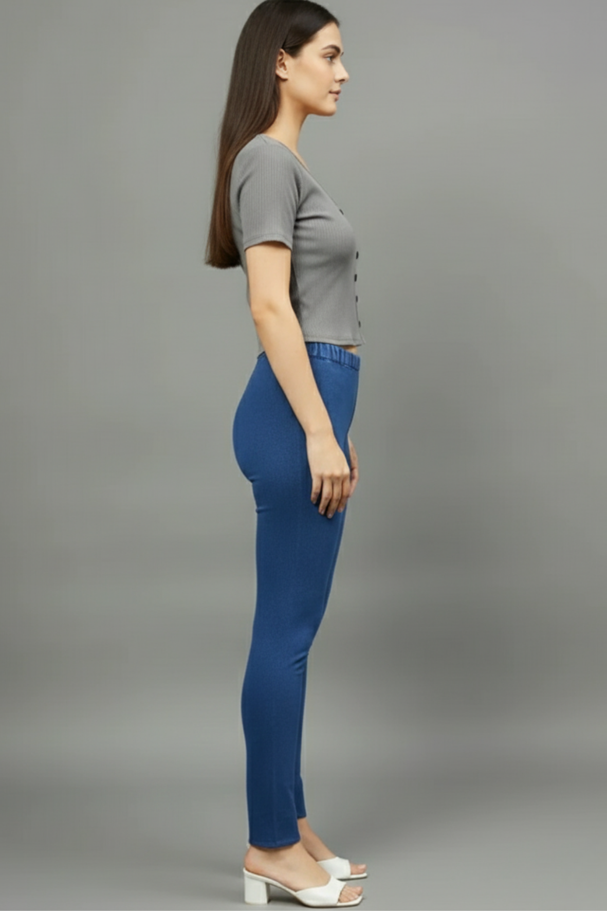 Grey Women’s Croptop