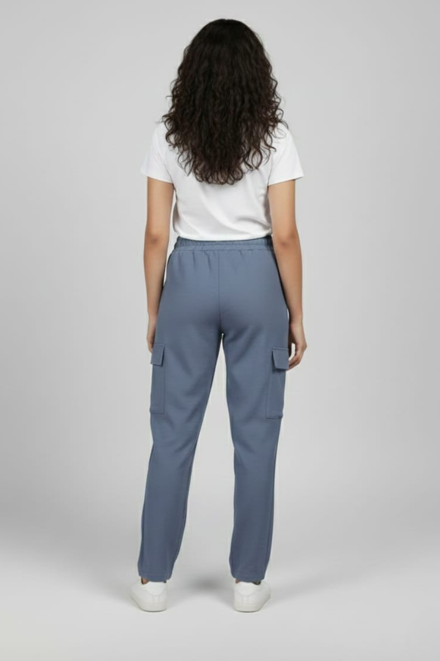 Women’s Dark Grey Cargo Pants