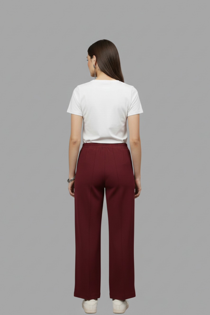 Maroon Women’s Trousers