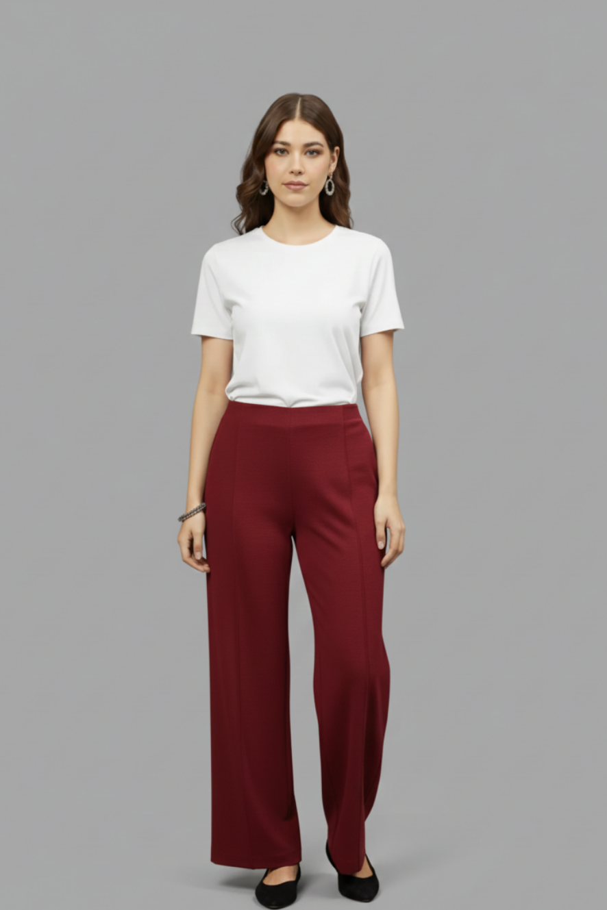 Maroon Women’s Trousers