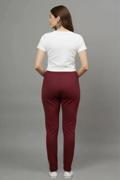Maroon Women's Fukuro Pants