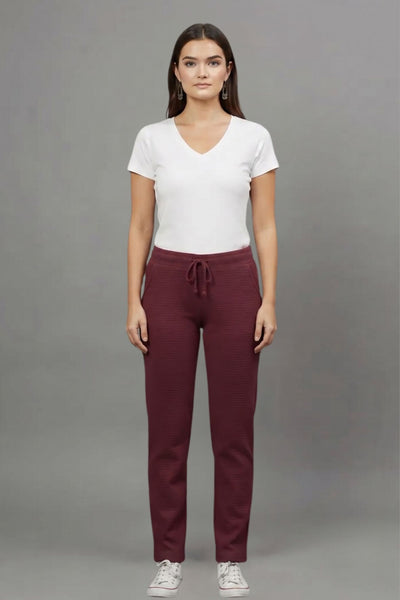 Maroon Women's Fukuro Pants