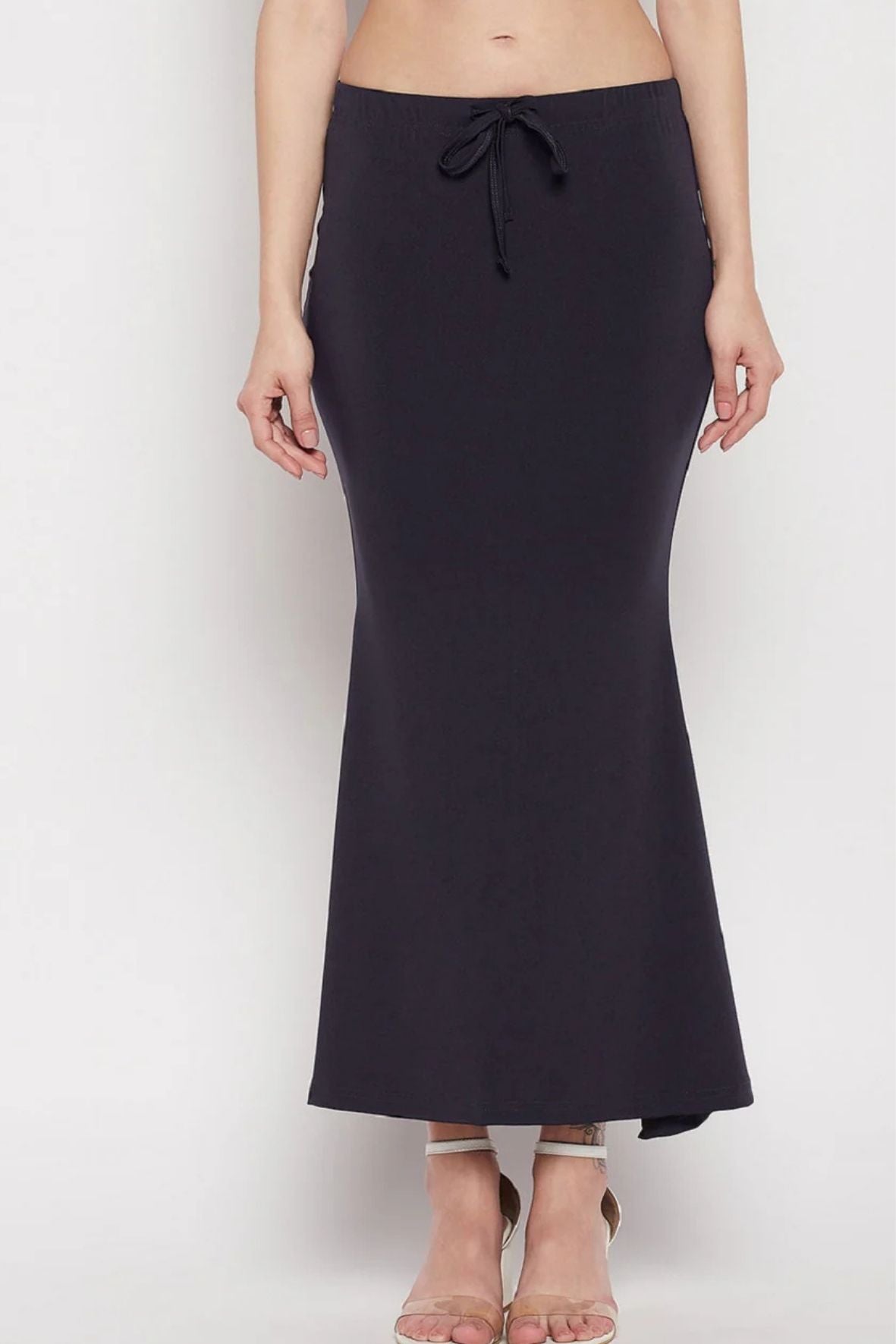 Navy Blue Petticoat Saree Shapewear Inskirt