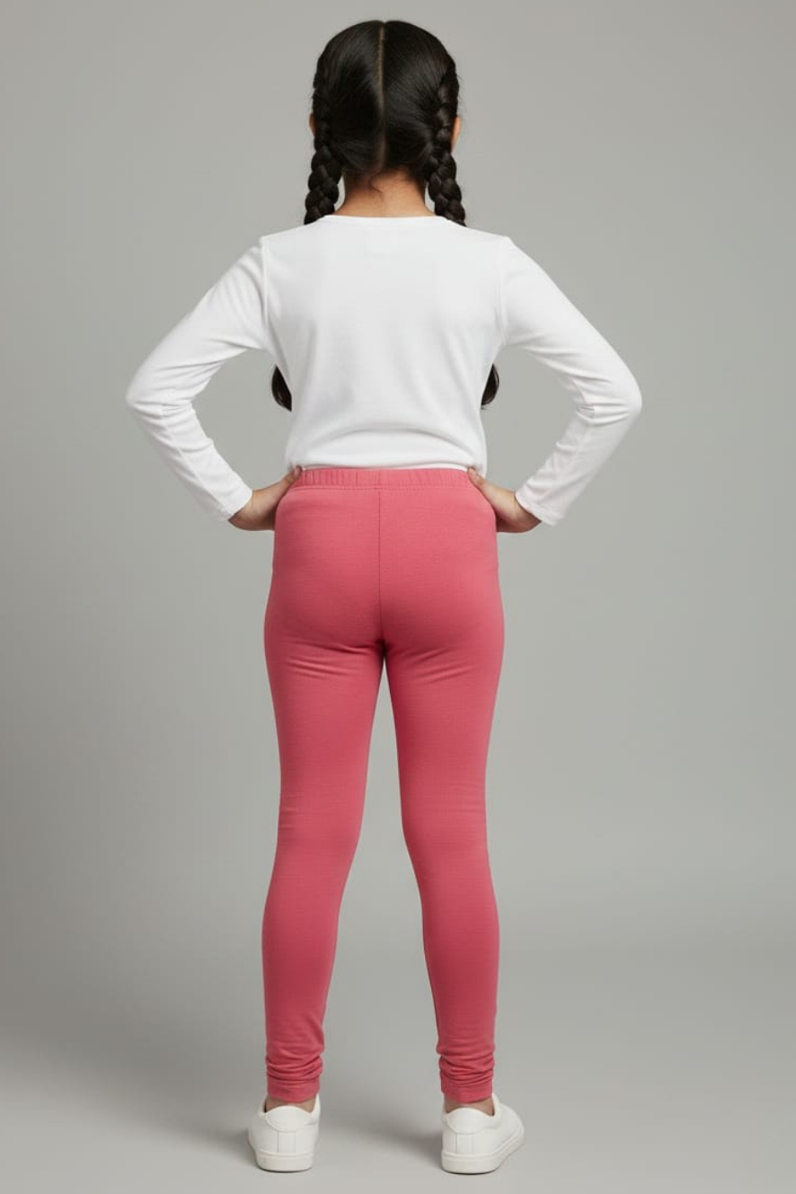 Peach Colour Leggings